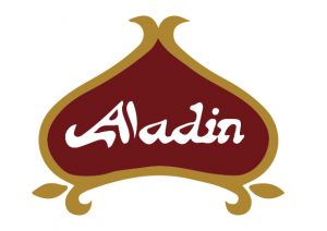 Cafe aladin logo design melbourne studio rosinger