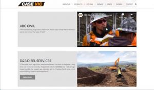 Case Vic webiste designed and programmed by Studio Rosinger - creative agency - web design agency melbourne