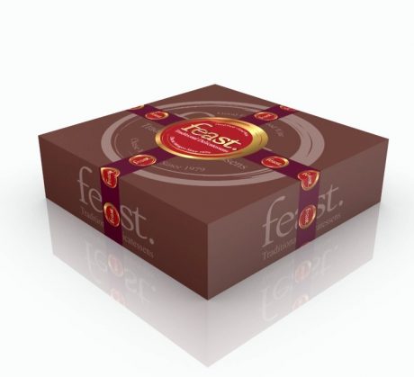 Food Packaging Design Melbourne Feast box with branding studio rosinger2