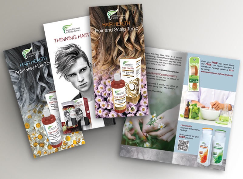 Aushair Brochures designed by Studio Rosinger graphic design agency melbourne