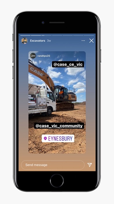 Construction earthmoving Social Media CASE VIC social media instagram agency digital agency studio rosinger melbourne victoria