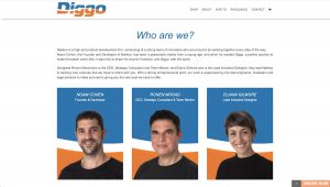 Diggo website web design agency melbourne Studio Rosinger